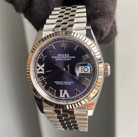 rolex datejust 36 purple